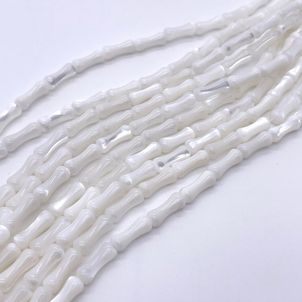 Bamboo Shaped Natural Top Shell