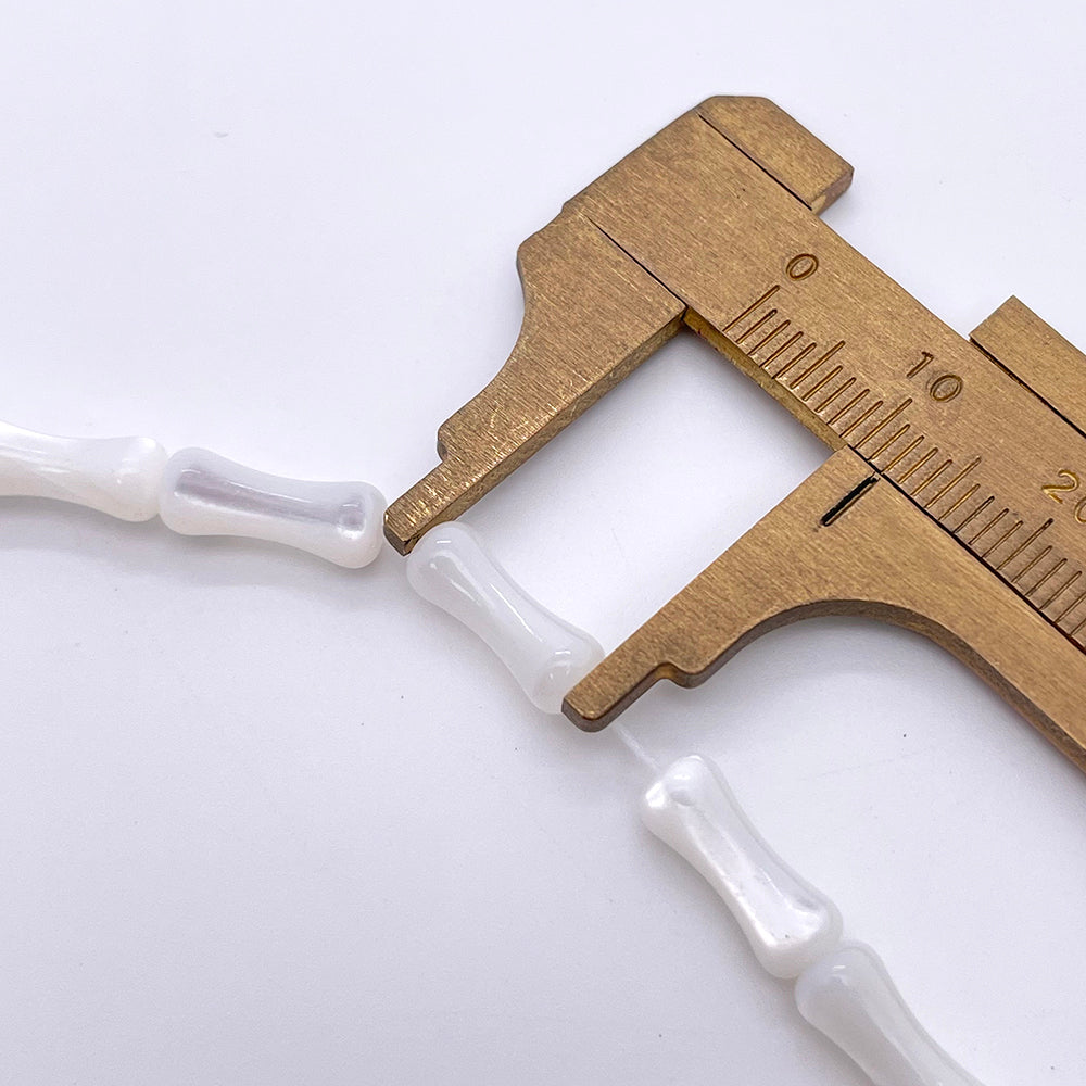 Bamboo Shaped Natural Top Shell
