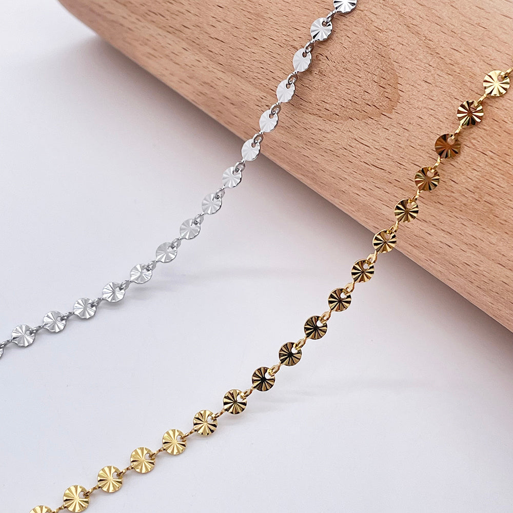 C1300 4mm Amboss Circle Chain