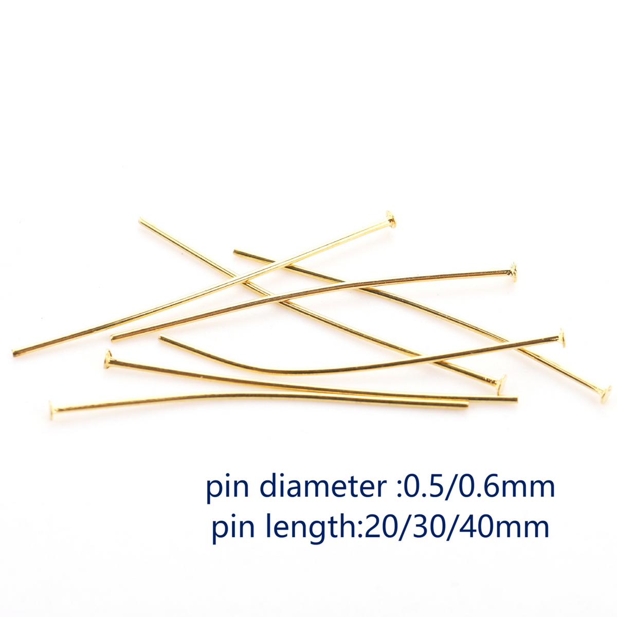 10 or 100pcs/pack T pins-Vacuum Plating Waterproof Stainless steel T pin
