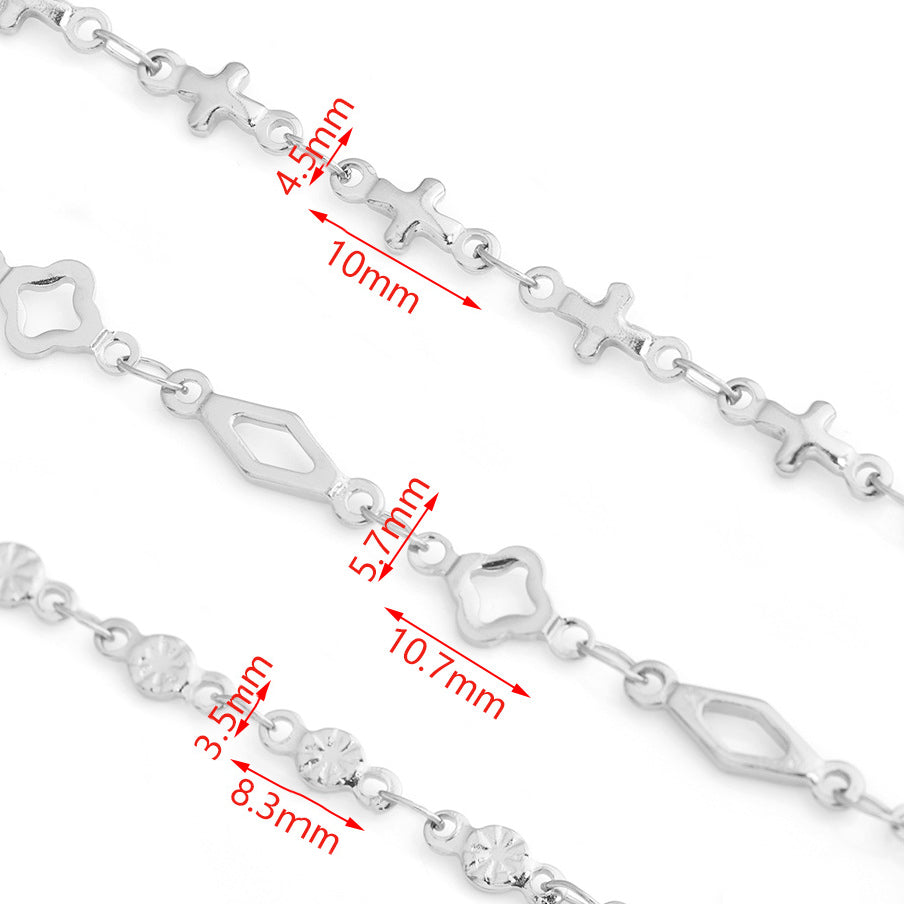 C1721 Cross/Clover/Sun Chains