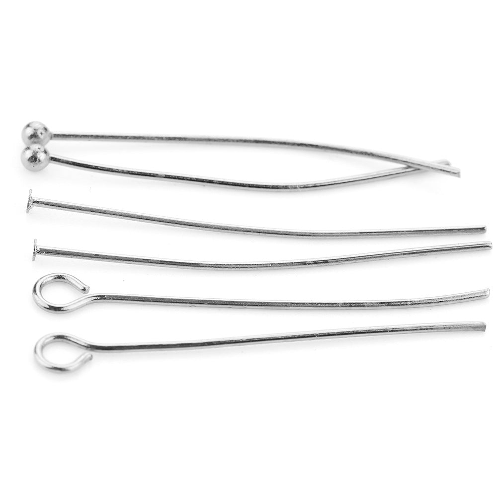 10 or 100pcs/pack 9 pins eye pin-Vacuum Plating Waterproof Stainless steel pin