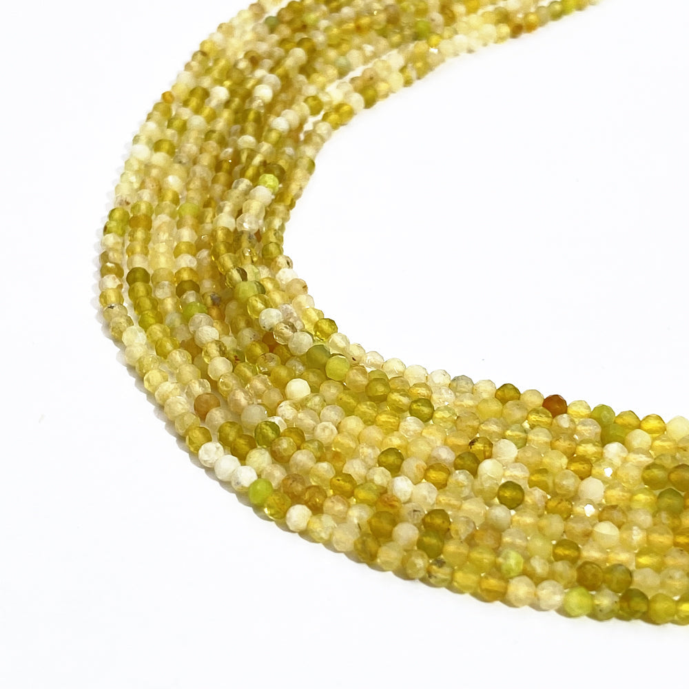 B MIX 2mm Natural Faceted stone beads for jewelry DIY