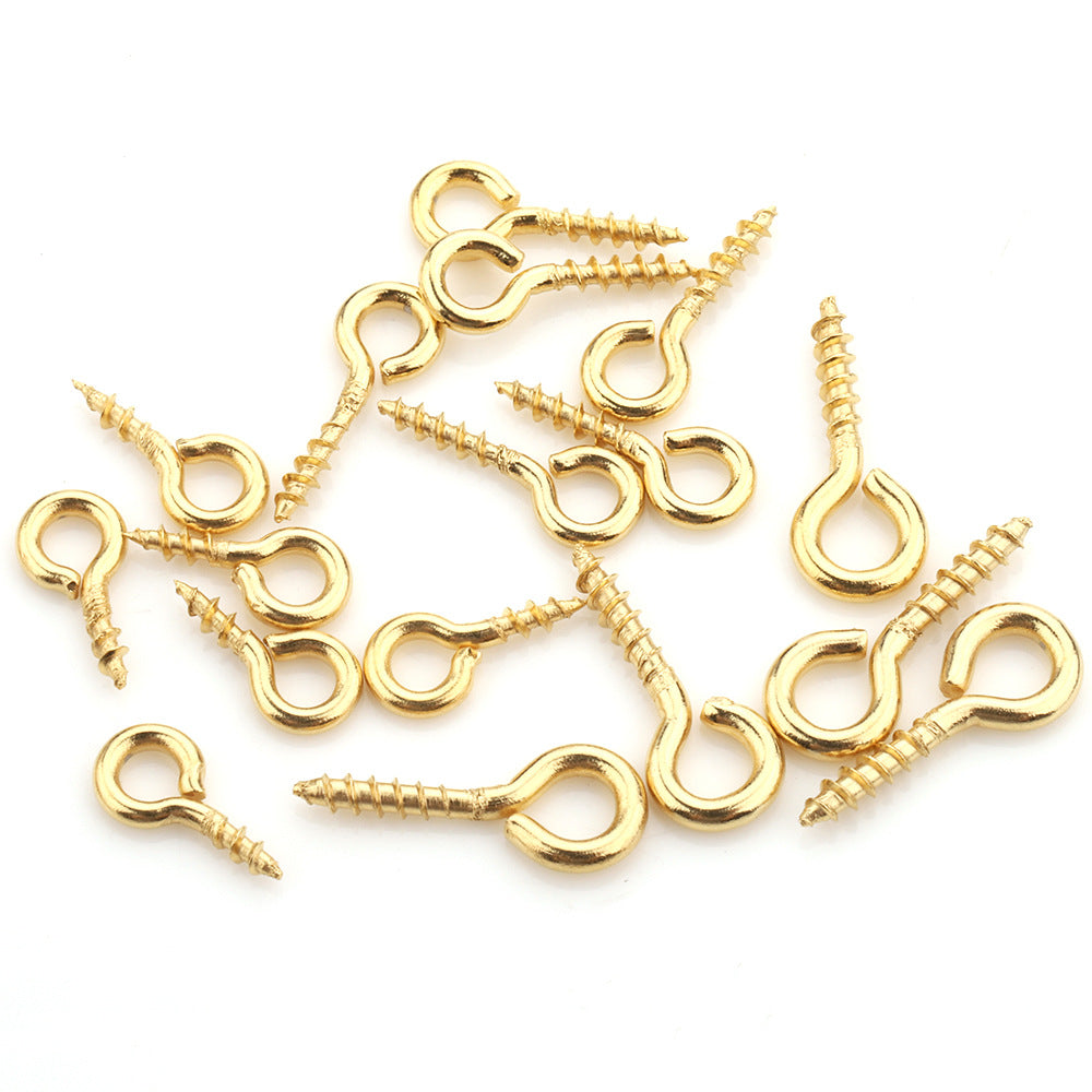20 or 100pcs per pack eye pin for pendant DIY waterproof stainless steel accessories
