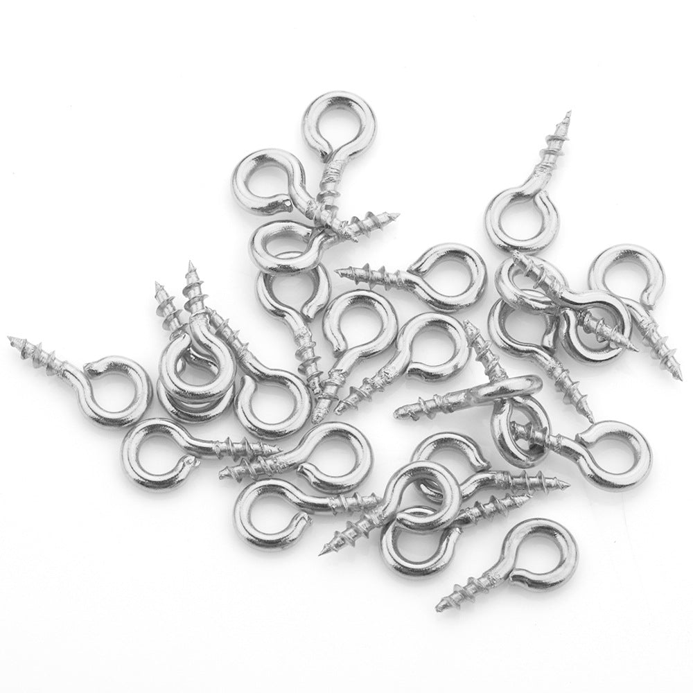 20 or 100pcs per pack eye pin for pendant DIY waterproof stainless steel accessories