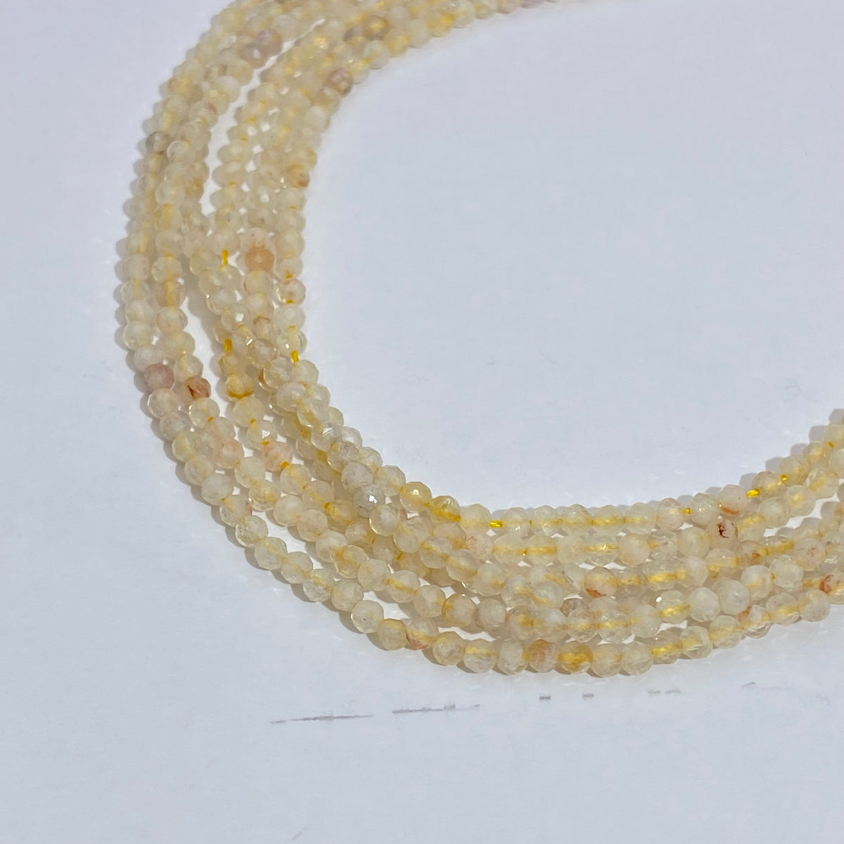 C MIX 2mm Natural Faceted stone beads for jewelry DIY