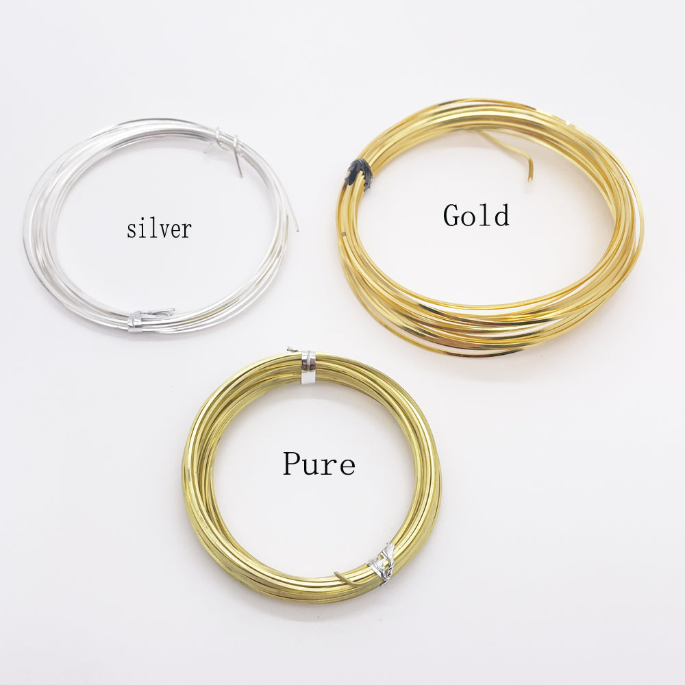 DEAD SOFT SQUARE Brass Wire for DIY Jewelry Making Wire working