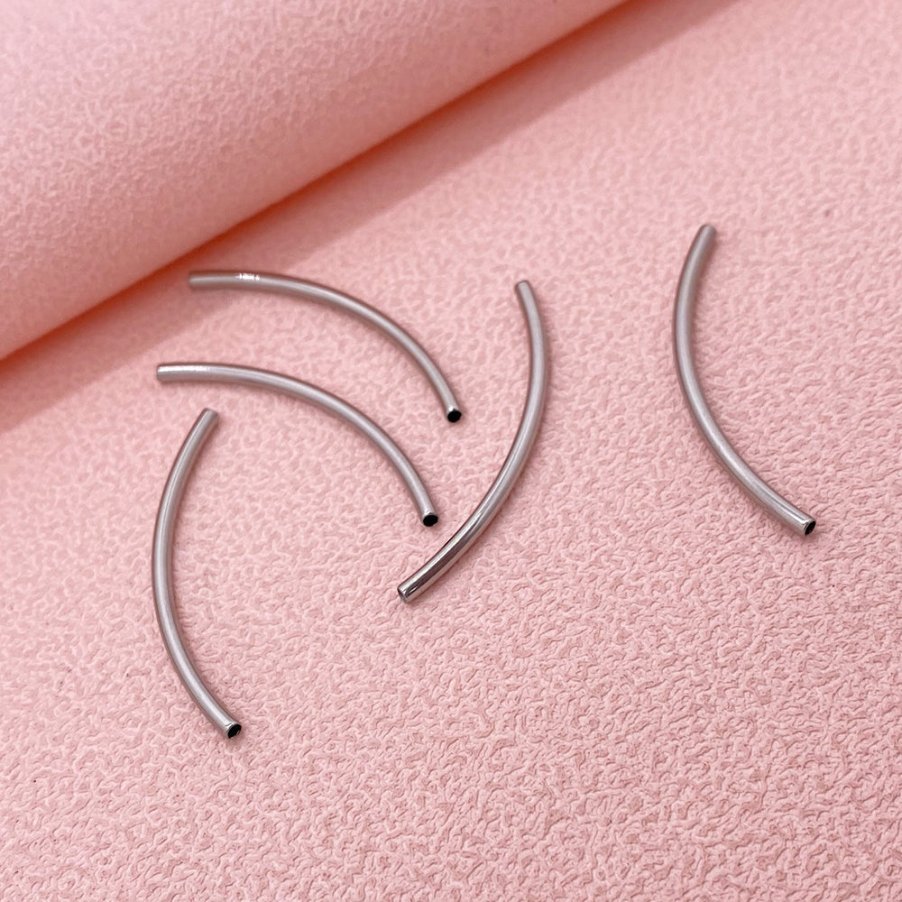 5PCS  3050 Curving Tube Spacer pendant for DIY