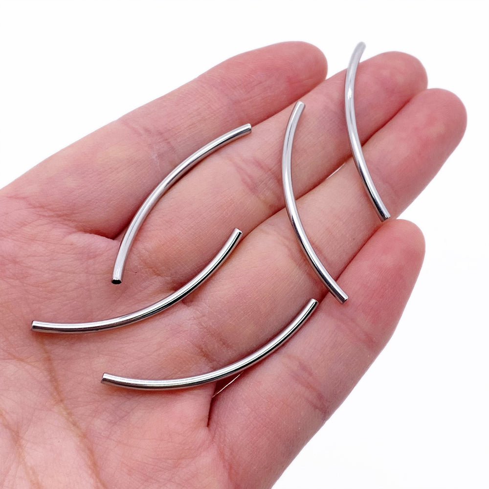 5PCS  3050 Curving Tube Spacer pendant for DIY