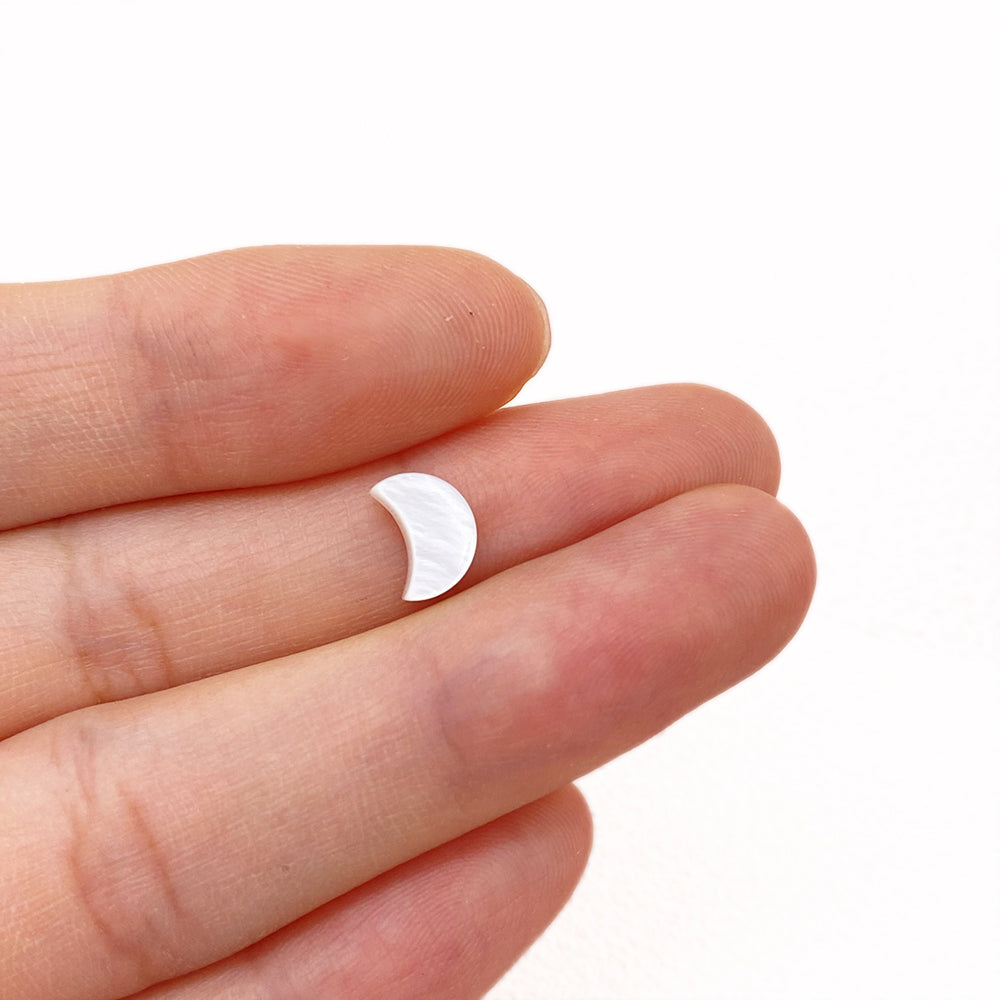20 pcs/pack Moon shell charm